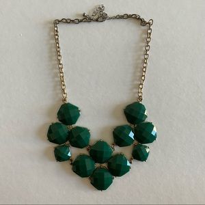 Emerald Green Statement Necklace